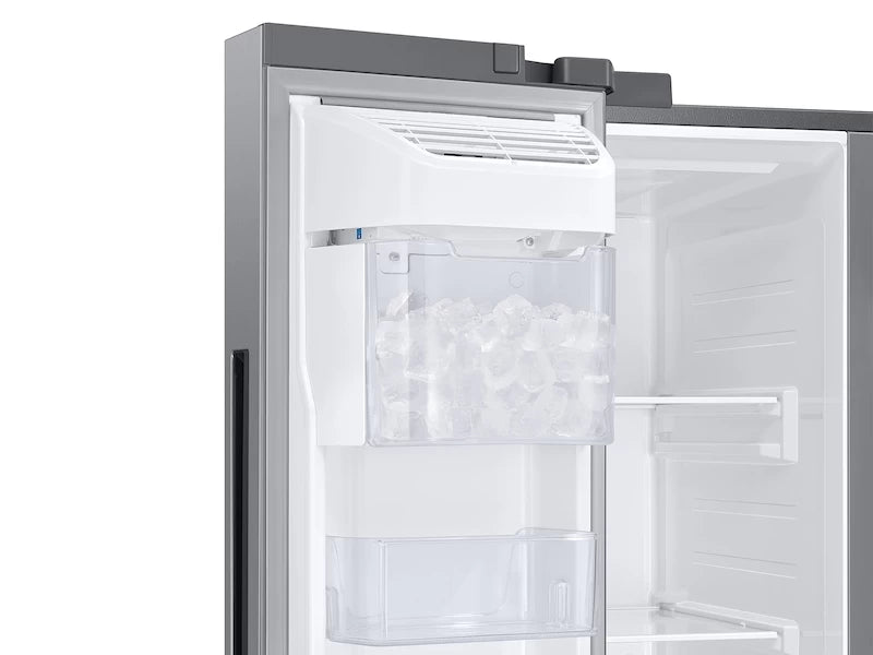 Samsung In-Door Ice Maker | All-Around Cooling | 28 cu.ft. - Fingerprint Resistant Stainless Steel (RS28A500ASRAA)