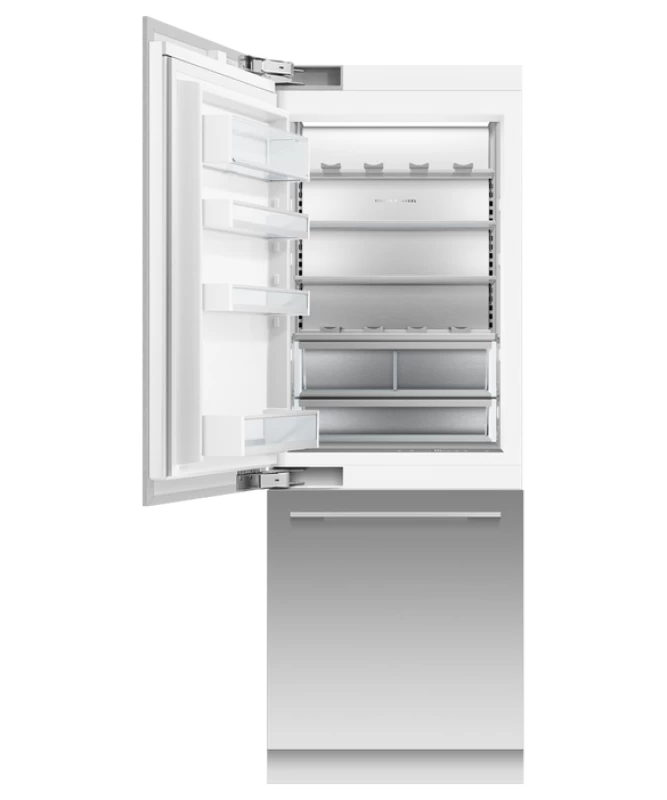 Fisher Paykel Integrated Refrigerator Freezer, 30", Ice & Water - Other (RS3084WLUK1)