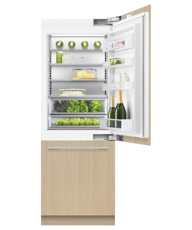 Fisher Paykel Integrated Refrigerator Freezer, 30", Ice & Water - Other (RS3084WRUK1)