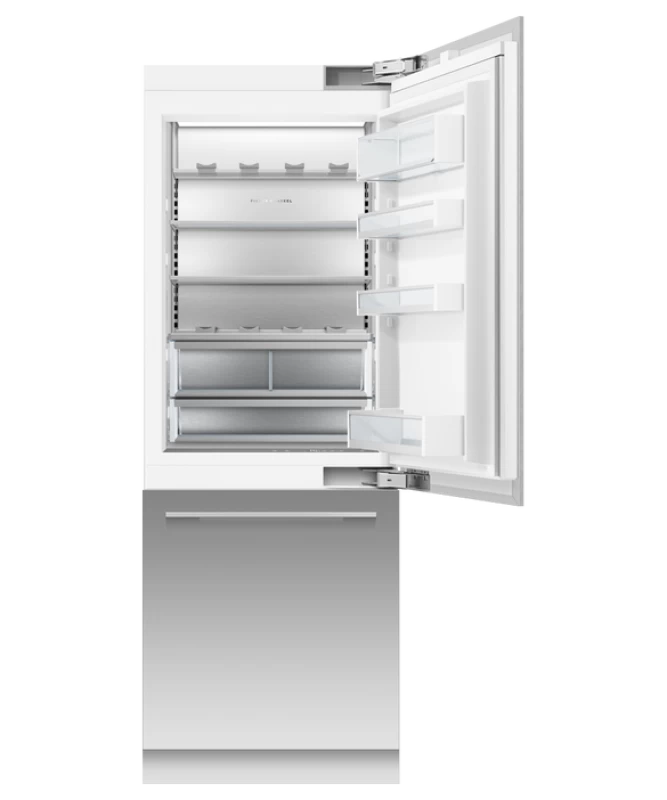 Fisher Paykel Integrated Refrigerator Freezer, 30", Ice & Water - Other (RS3084WRUK1)