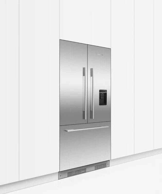 Fisher Paykel Integrated French Door Refrigerator Freezer, 36", Ice & Water - Stainless Steel (RS36A72U1N)