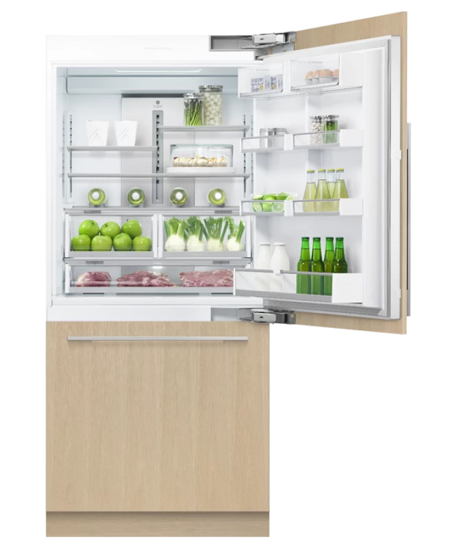Fisher Paykel Integrated Refrigerator Freezer, 36", Ice, Right Hinge - Panel Ready (RS36W80RJ1N)