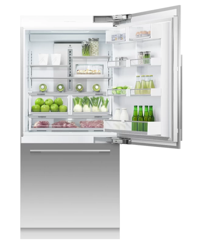 Fisher Paykel Integrated Refrigerator Freezer, 36", Ice, Right Hinge - Panel Ready (RS36W80RJ1N)