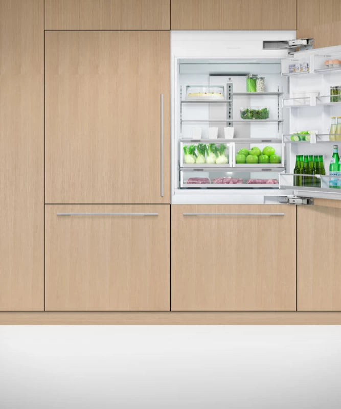 Fisher Paykel Integrated Refrigerator Freezer, 36", Ice, Right Hinge - Panel Ready (RS36W80RJ1N)