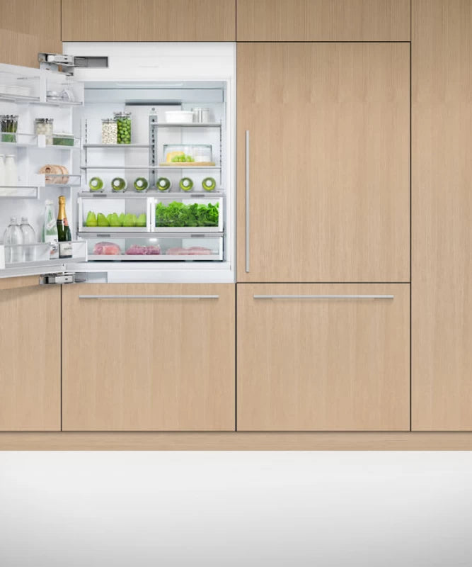 Fisher Paykel Integrated Refrigerator Freezer, 36", Ice, Right Hinge - Panel Ready (RS36W80RJ1N)