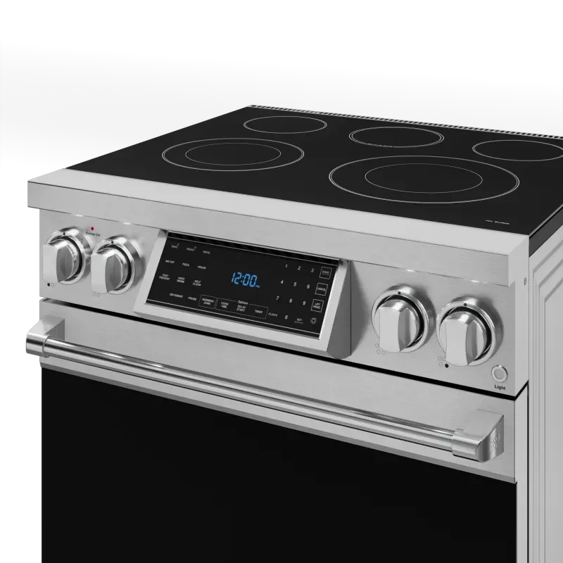 Thor Kitchen 30 Inch Professional Electric Range With Tilt Panel Touch Control In Stainless Steel Gordon Ramsay Series - Stainless Steel (RSE30)