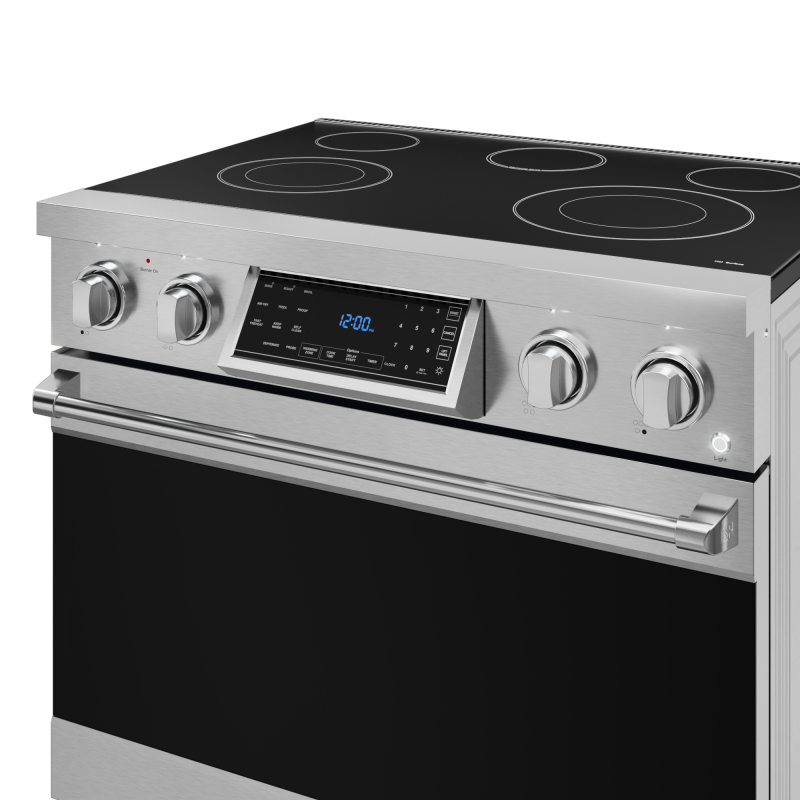 Thor Kitchen 36 Inch Professional Electric Range With Tilt Panel Touch Control In Stainless Steel Gordon Ramsay Series - Stainless Steel (RSE36)