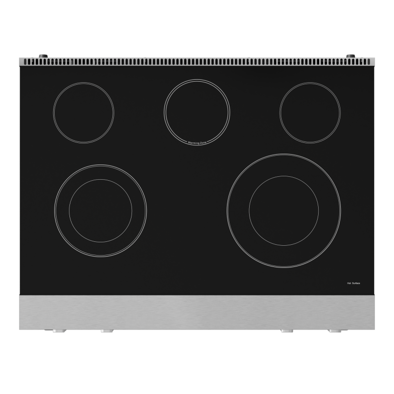 Thor Kitchen 36 Inch Professional Electric Range With Tilt Panel Touch Control In Stainless Steel Gordon Ramsay Series - Stainless Steel (RSE36)