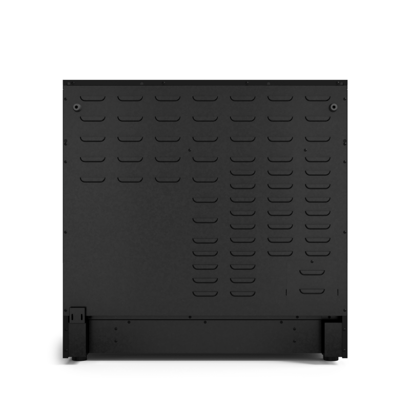 THOR KITCHEN 36 Inch Professional Electric Range With Tilt Panel Touch Control In Black Gordon Ramsay Series - Black (RSE36B)