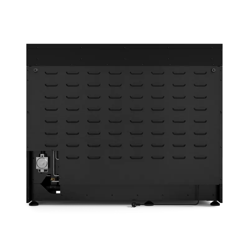 Thor Kitchen 48 Inch Professional Gas Range With Pro-style Knobs In Black Gordon Ramsay Series - Black/Blue (RSG48EB)
