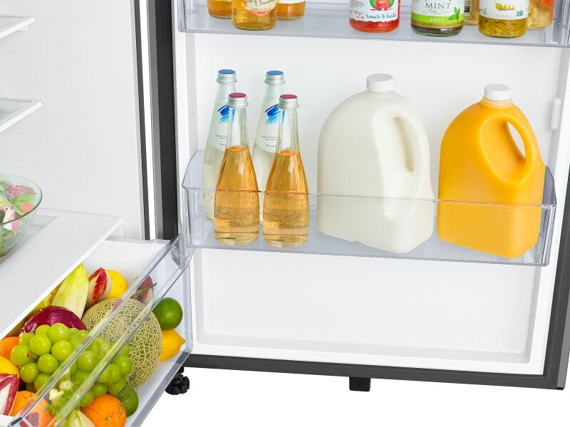 SAMSUNG All-Around Cooling | Garage Ready | 18 cu.ft. - Stainless Steel (RT70F18LRSRAA)