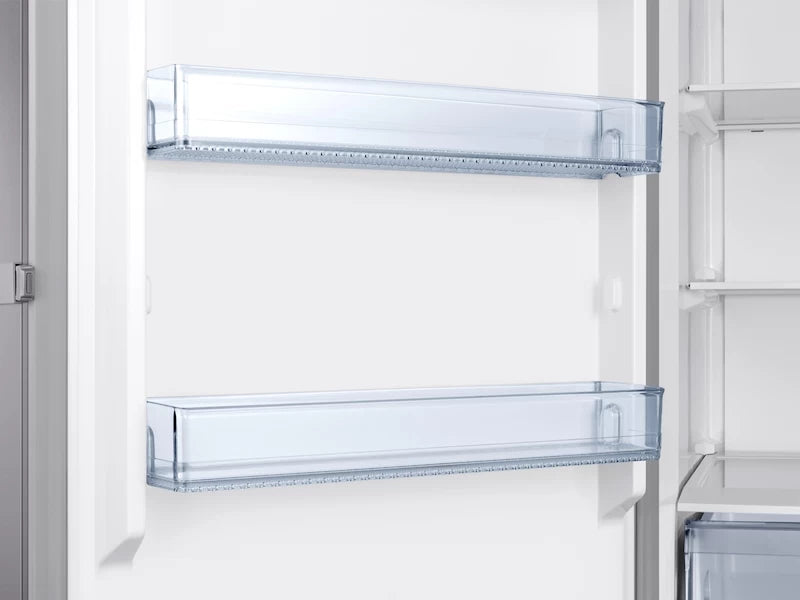 Samsung 11.4 cu. ft. Convertible Upright Freezer Refrigerator with Drawers in Stainless Look - Stainless Look (RZ11M7074SA)