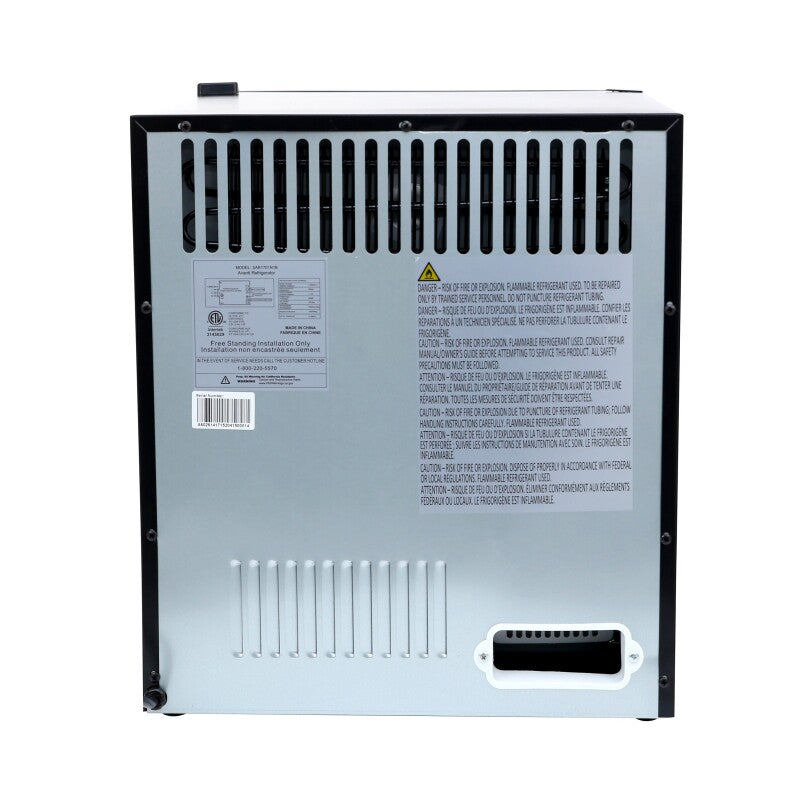 AVANTI Avanti 1.7 cu. ft. Superconductor All Refrigerator - Stainless Steel / 1.7 cu. ft. -  (SAR1702N3S)