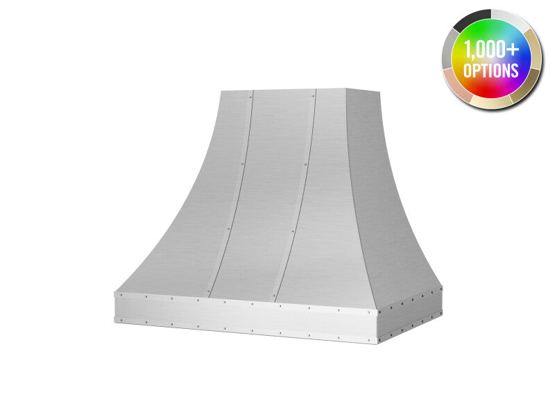 BLUESTAR 30″ Sahara Curved Sides Hood - Stainless Steel (SC030MLPLT)