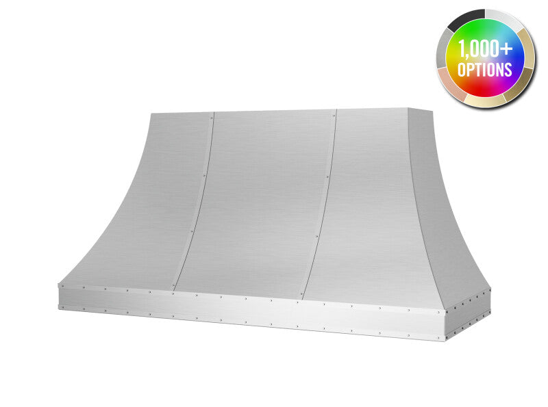 BLUESTAR 42″ Sahara Curved Sides Hood - Stainless Steel (SC042MLPLT)