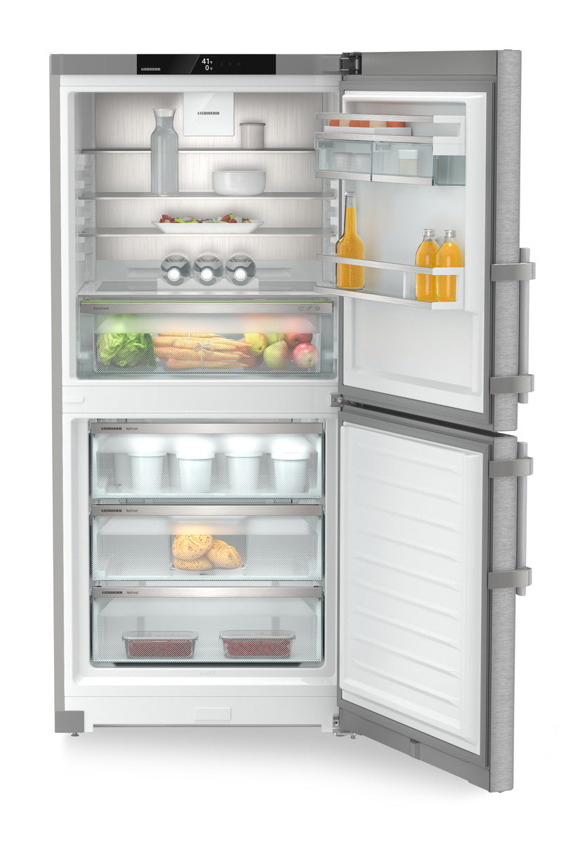 Liebherr Combined fridge-freezers with EasyFresh and NoFrost, Right Hinged - Stainless (SC7520)