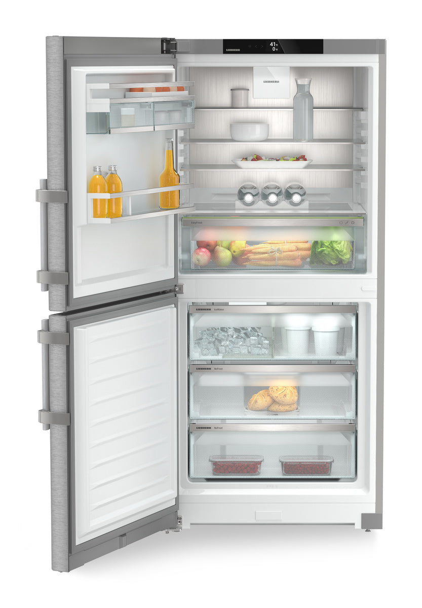 LIEBHERR Combined fridge-freezers with EasyFresh and NoFrost, Left Hinged - Stainless (SC7541IM)