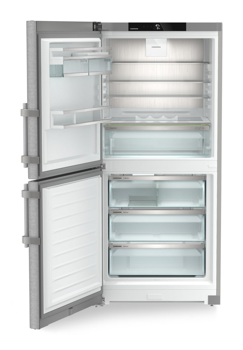 LIEBHERR Combined fridge-freezers with EasyFresh and NoFrost, Left Hinged - Stainless (SC7541IM)