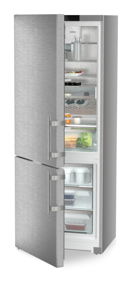 LIEBHERR Combined fridge-freezers with EasyFresh and NoFrost, Left Hinged - Stainless (SC7751)