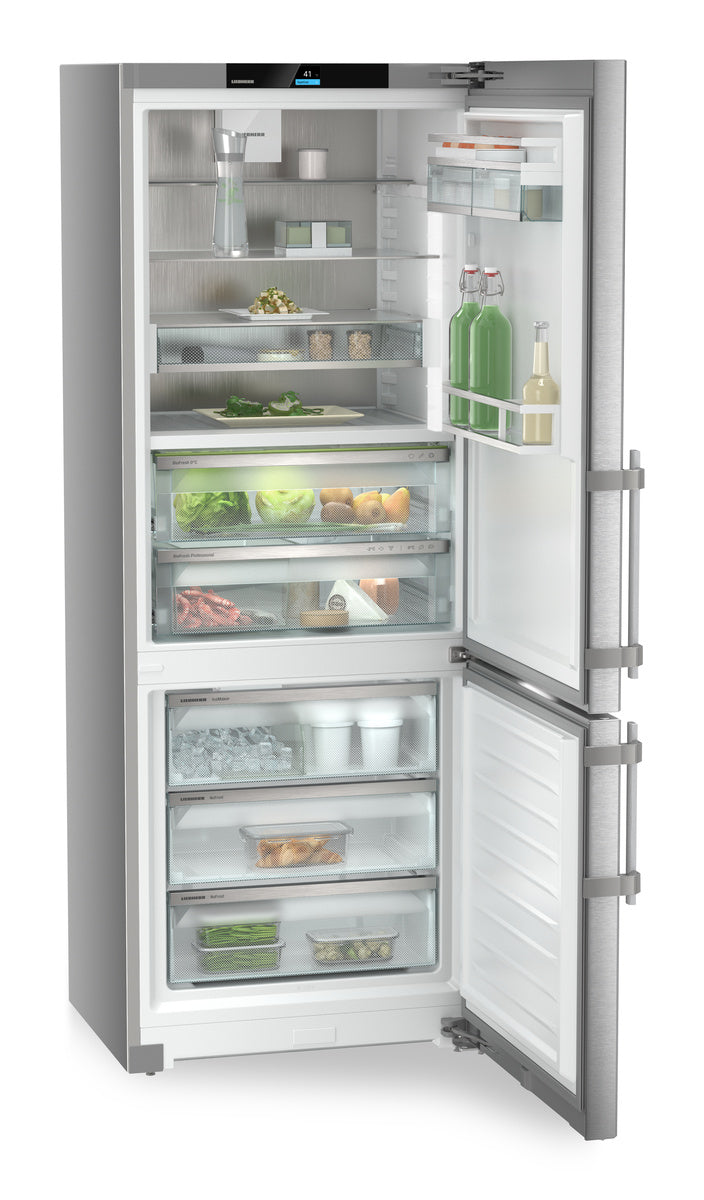 LIEBHERR Fridge-freezer with BioFresh Professional and NoFrost, Right Hinged - Stainless (SCB7760IM)