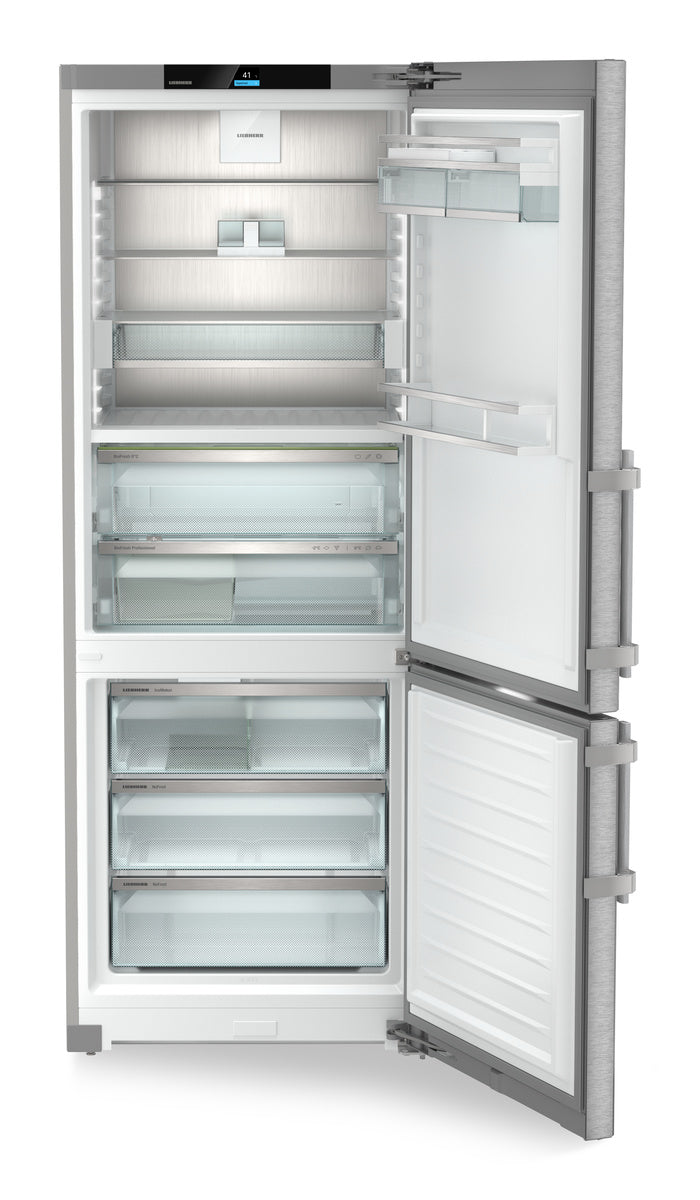 LIEBHERR Fridge-freezer with BioFresh Professional and NoFrost, Right Hinged - Stainless (SCB7760IM)
