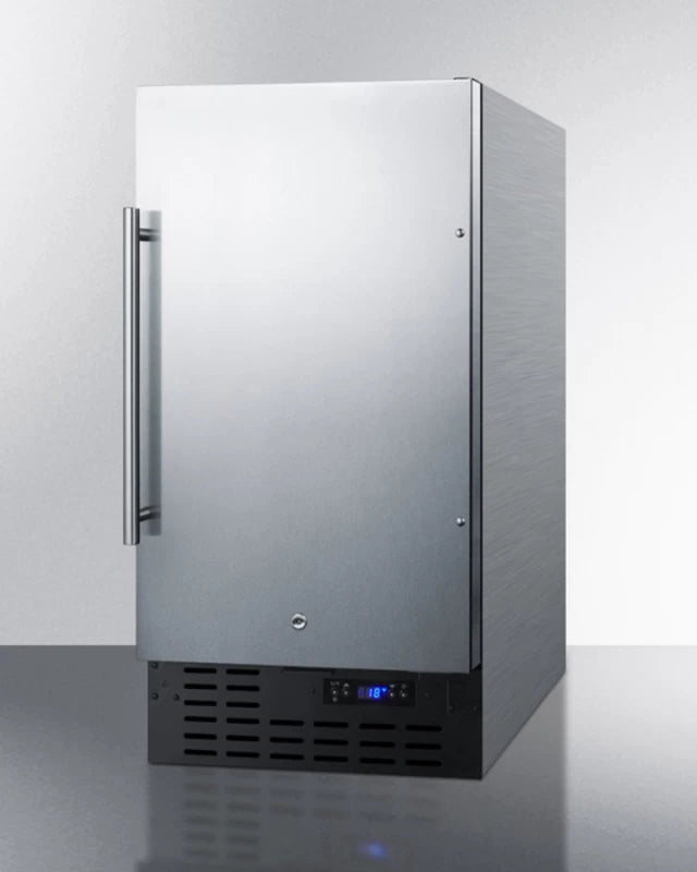 SUMMIT 18" Built-In All-Freezer - Stainless Steel (SCFF1842CSS)