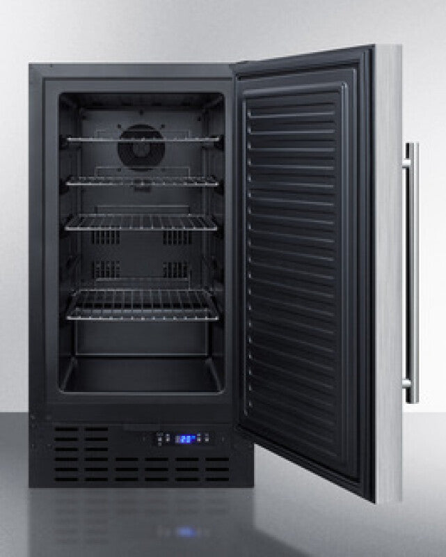 Summit 18" Built-In All-Freezer, ADA Compliant - Stainless Steel (SCFF1842SSADA)