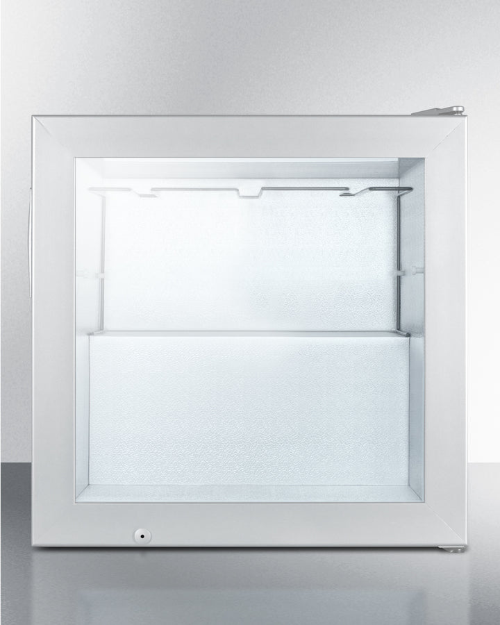 SUMMIT Compact Vodka Chiller - Stainless Steel (SCFU386CSSVK)