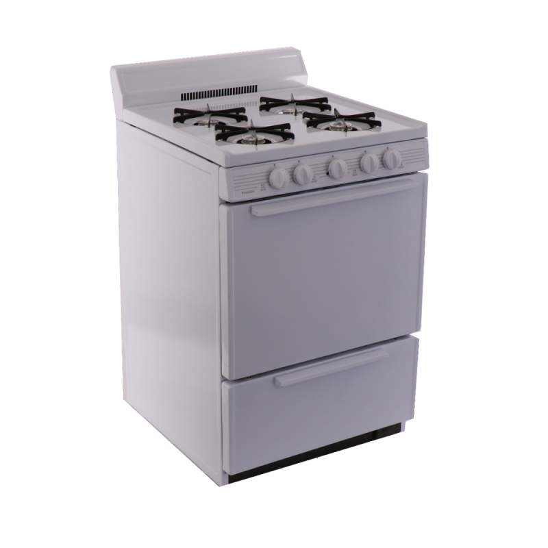 Premier 24 Inch Gas Range - White (SCK100OP)