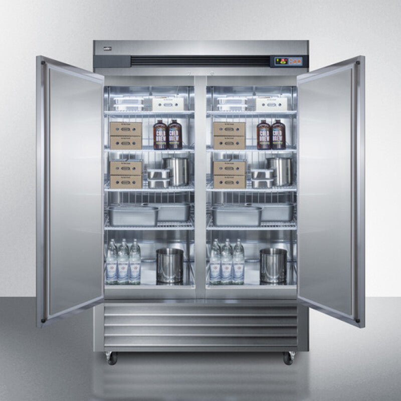 ACCUCOLD 49 Cu.Ft. Reach-In Refrigerator - Stainless Steel (SCRR492)