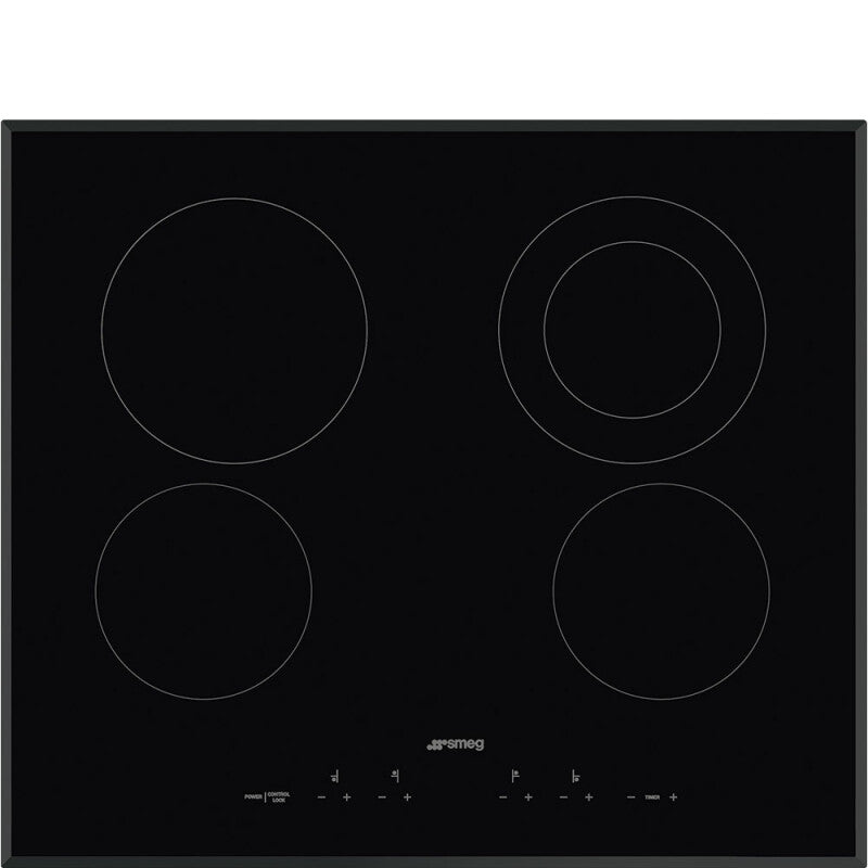 SMEG Cooktop Universal - Black (SEU244ETB)