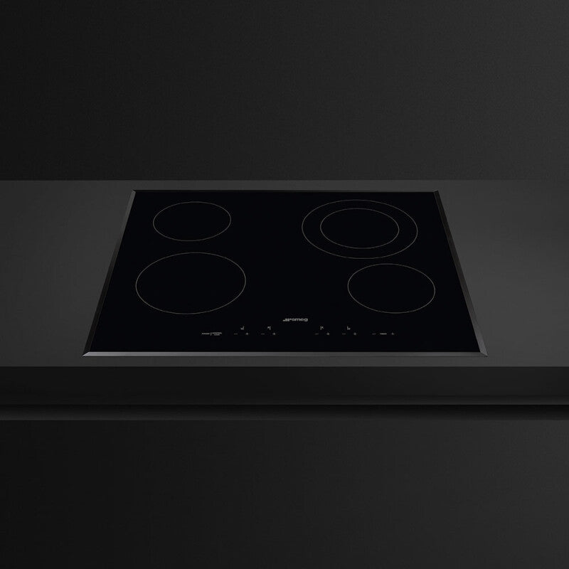 SMEG Cooktop Universal - Black (SEU244ETB)