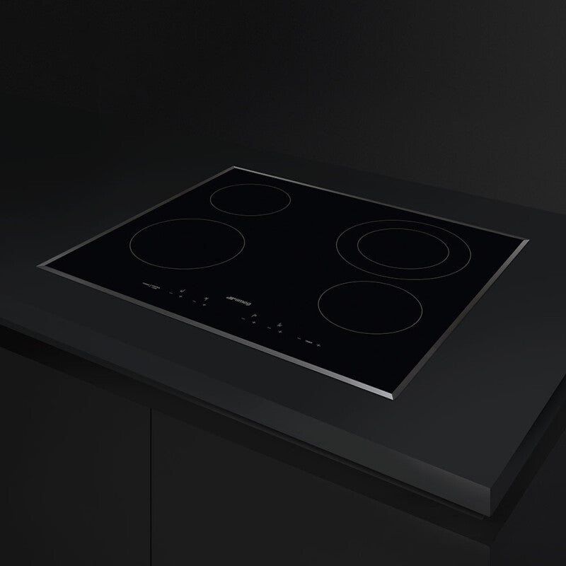 SMEG Cooktop Universal - Black (SEU244ETB)