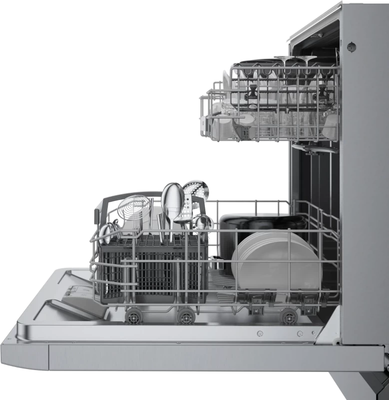 BOSCH 300 Series Dishwasher 24'' - Stainless Steel Anti-fingerprint (SGE53C55UC)