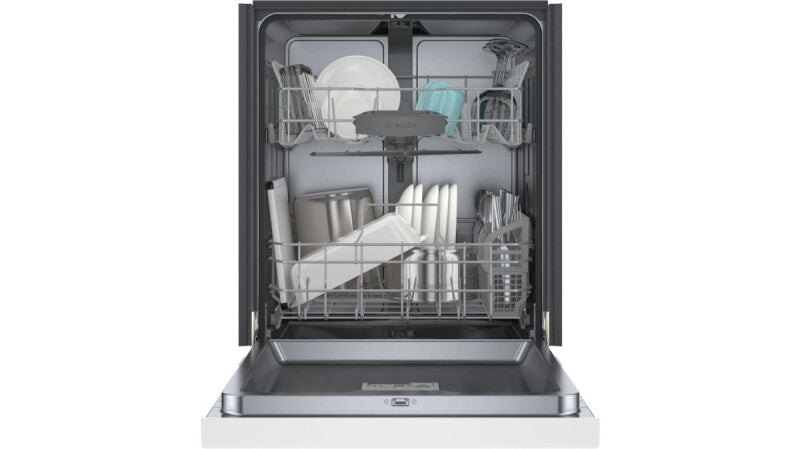 BOSCH 100 Series Dishwasher 24'' - White (SHE41CM2N)