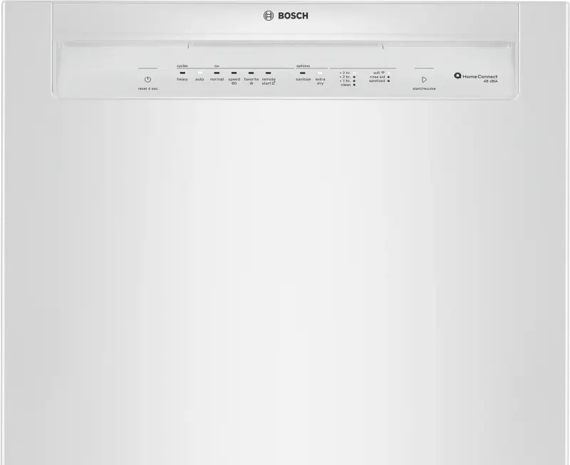 BOSCH 300 Series Dishwasher 24'' White - White (SHE43DM2N)