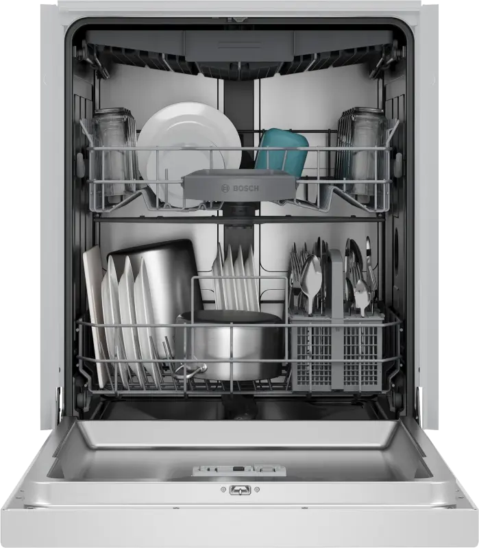 BOSCH 300 Series Dishwasher 24'' - White (SHE43DM2N)