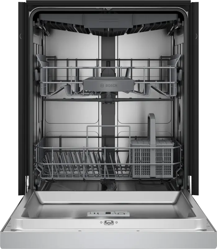 BOSCH 300 Series Dishwasher 24'' Stainless Steel Anti-fingerprint - Stainless (SHE43DM5N)