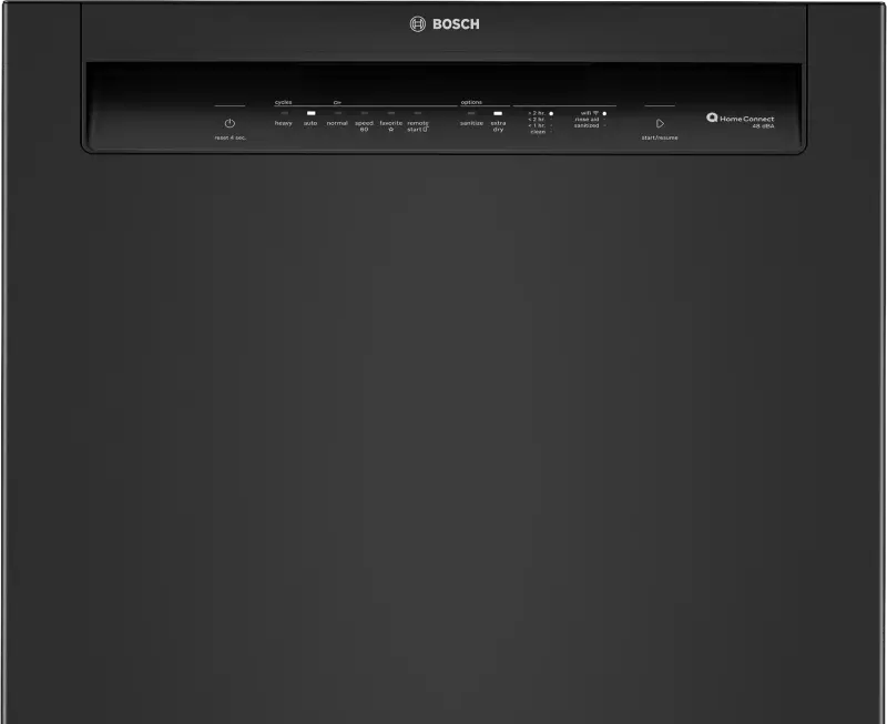 BOSCH 300 Series Dishwasher 24'' Black - Black (SHE43DM6N)