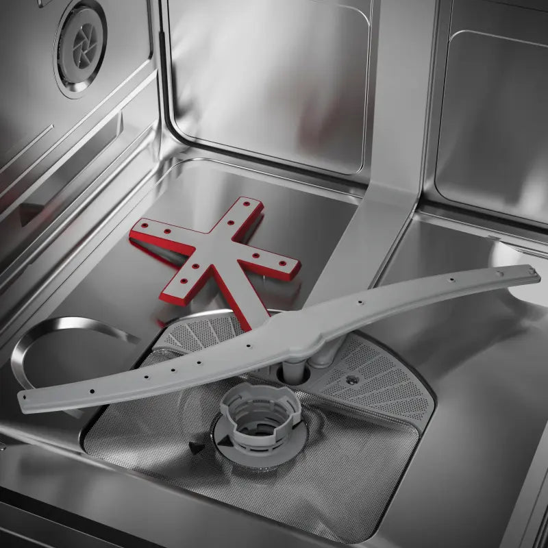 BOSCH 24" Pocket Handle 500 Series Dishwasher - White (SHP65DM2N)