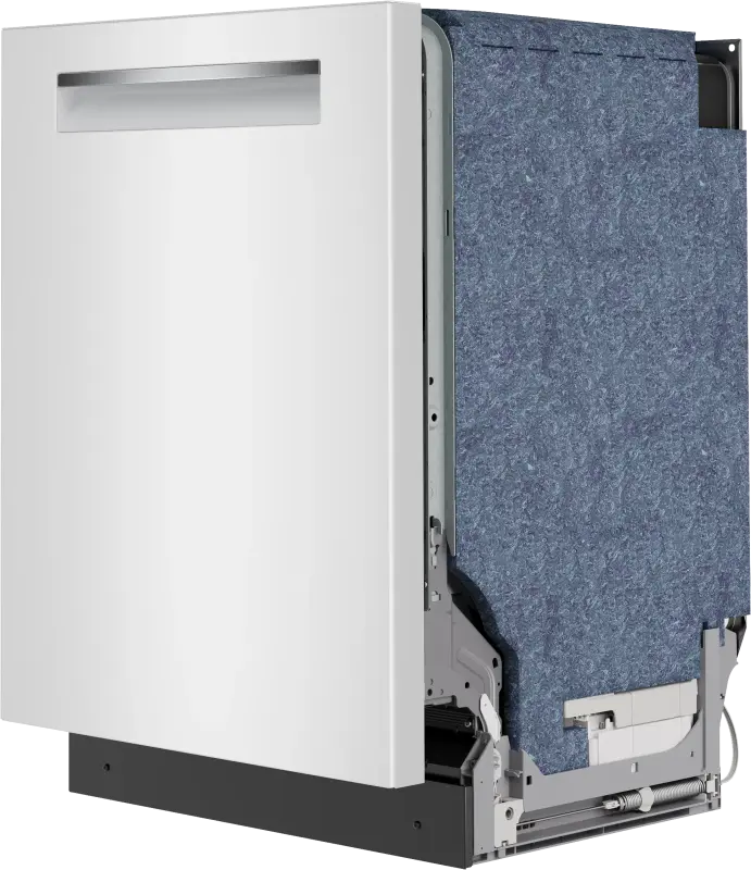 BOSCH 24" Pocket Handle 500 Series Dishwasher - White (SHP65DM2N)