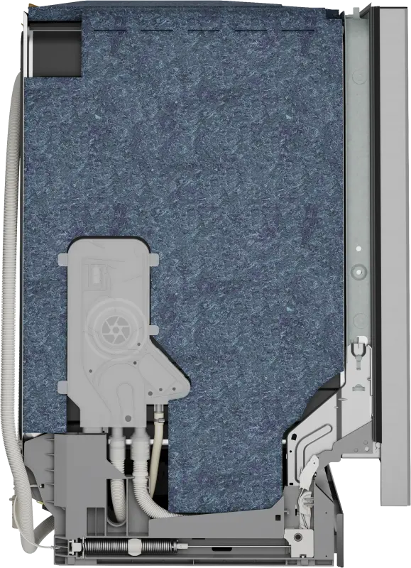 BOSCH 24" Pocket Handle 500 Series Dishwasher - Stainless Steel Anti-fingerprint (SHP65DM5N)