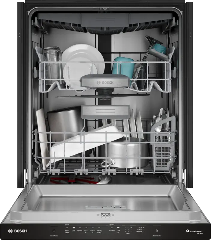 BOSCH 500 Series Dishwasher 24'' Stainless Steel Anti-fingerprint - Stainless Steel Anti-fingerprint (SHP65DP5N)