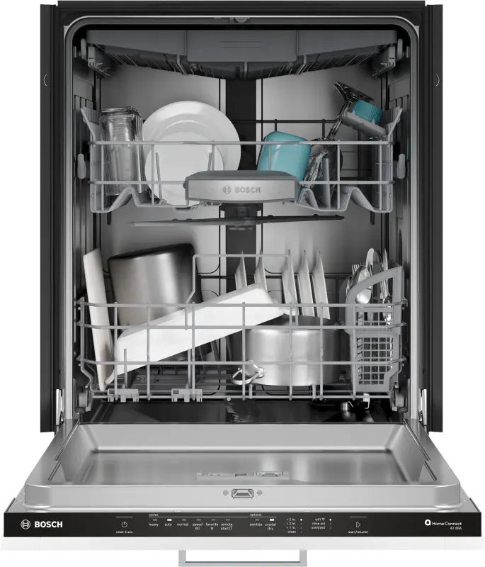 BOSCH 800 Series Built-in Dishwasher 24'' - Panel Ready (SHV78DM3N)