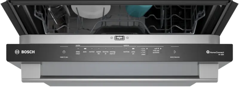 BOSCH 24" Bar Handle 500 Series Dishwasher - Stainless Steel Anti-fingerprint (SHX65DM5N)