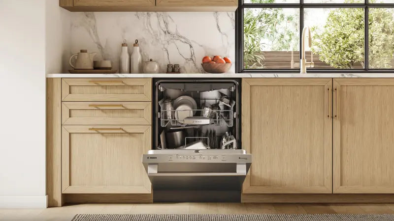 BOSCH 800 Standard Bar Handle - Stainless Steel Anti-fingerprint (SHX78DM5N)