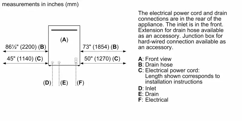 Bosch 100 Series Dishwasher 24'' - Stainless Steel Anti-fingerprint (SHXM4AY55N)