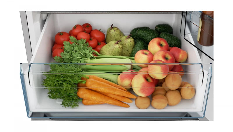 Sharp 24 in. Bottom-Freezer Counter-Depth Refrigerator - Stainless Steel (SJB1255GS)