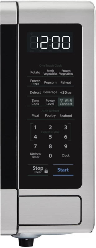 SHARP 1.1 cu. ft. 1000W Smart Carousel Countertop Microwave Oven - Stainless Steel (SMC1139FS)