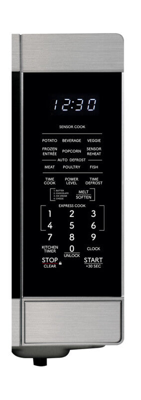 Sharp 2.2 cu. ft. 1200W Stainless Steel Countertop Microwave Oven with Inverter Technology - Stainless Steel (SMC2266KS)